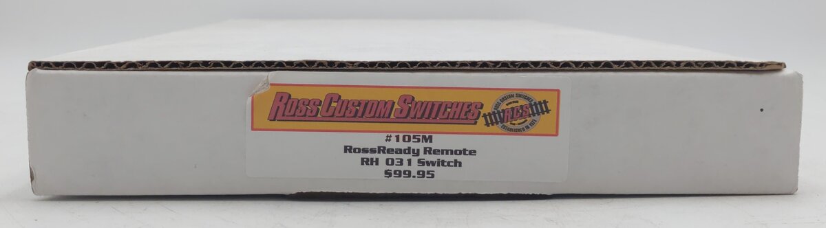 Ross 105M O O31 Right Hand with DZ-1000 Remote Switch Turnout VG/Box