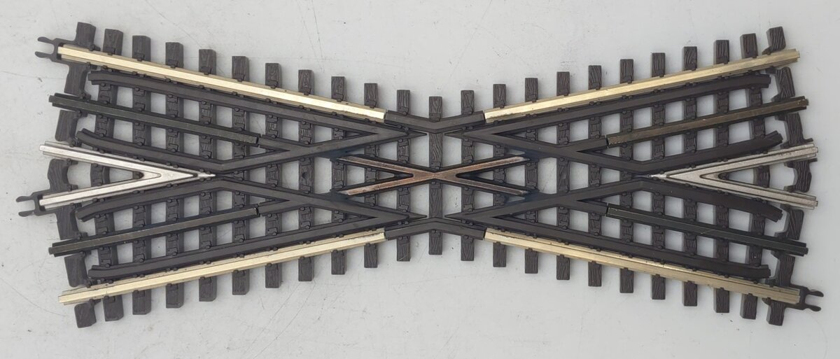 Atlas 6082 O Gauge Custom Supreme 22.5 Degree Crossover Track EX