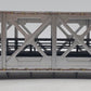 MTH 40-1118 O Gauge Bridge Girder with Operating White Lights - Silver/Box