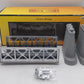 MTH 40-1118 O Gauge Bridge Girder with Operating White Lights - Silver/Box