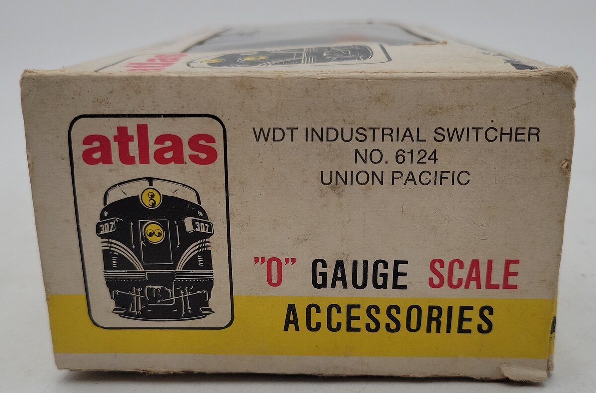 Atlas 6124 O Scale Union Pacific Industrial Diesel Locomotive - 2 Rail VG/Box