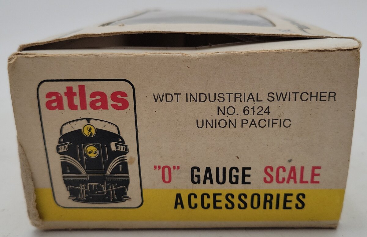 Atlas 6124 O Scale Union Pacific Industrial Diesel Locomotive - 2 Rail VG/Box