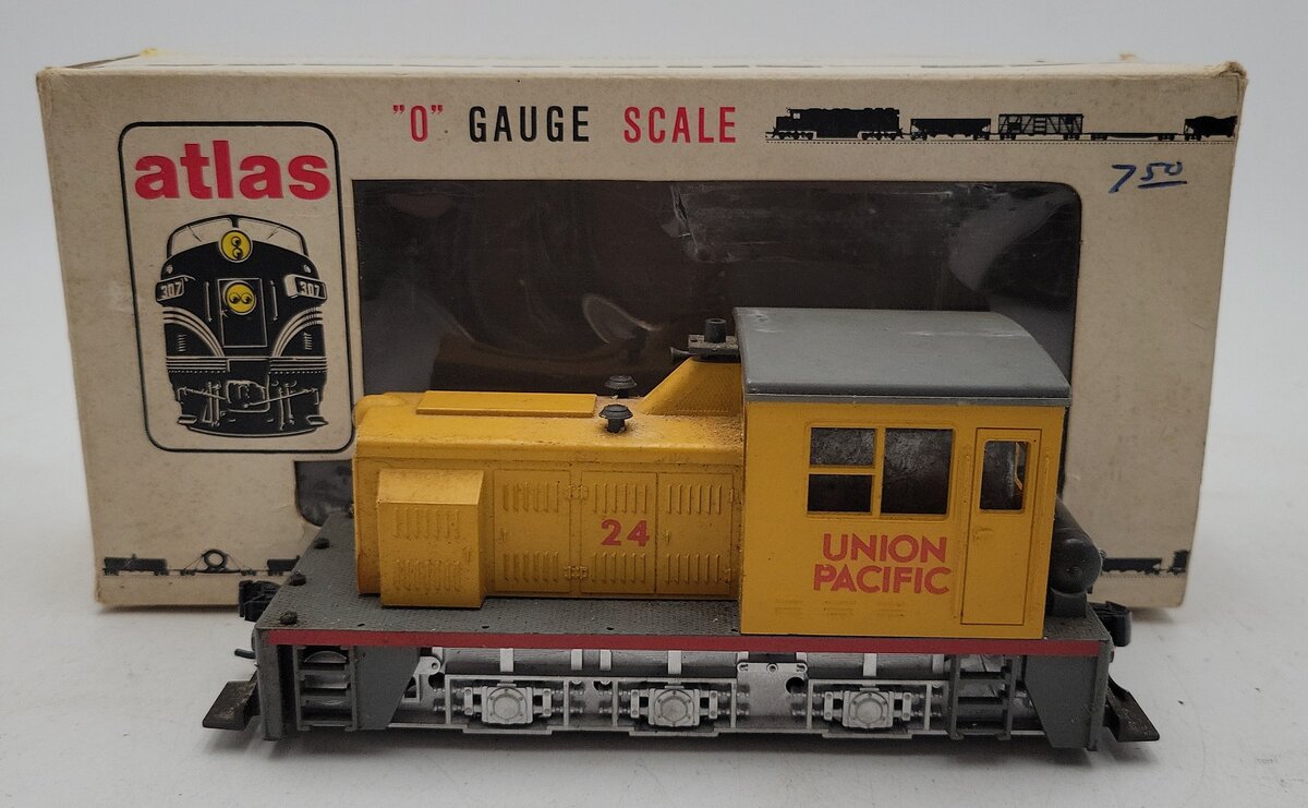 Atlas 6124 O Scale Union Pacific Industrial Diesel Locomotive - 2 Rail VG/Box