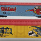 Tyco HO Scale DC Comic Assorted Boxcars: Batman, Shazam! [2] EX