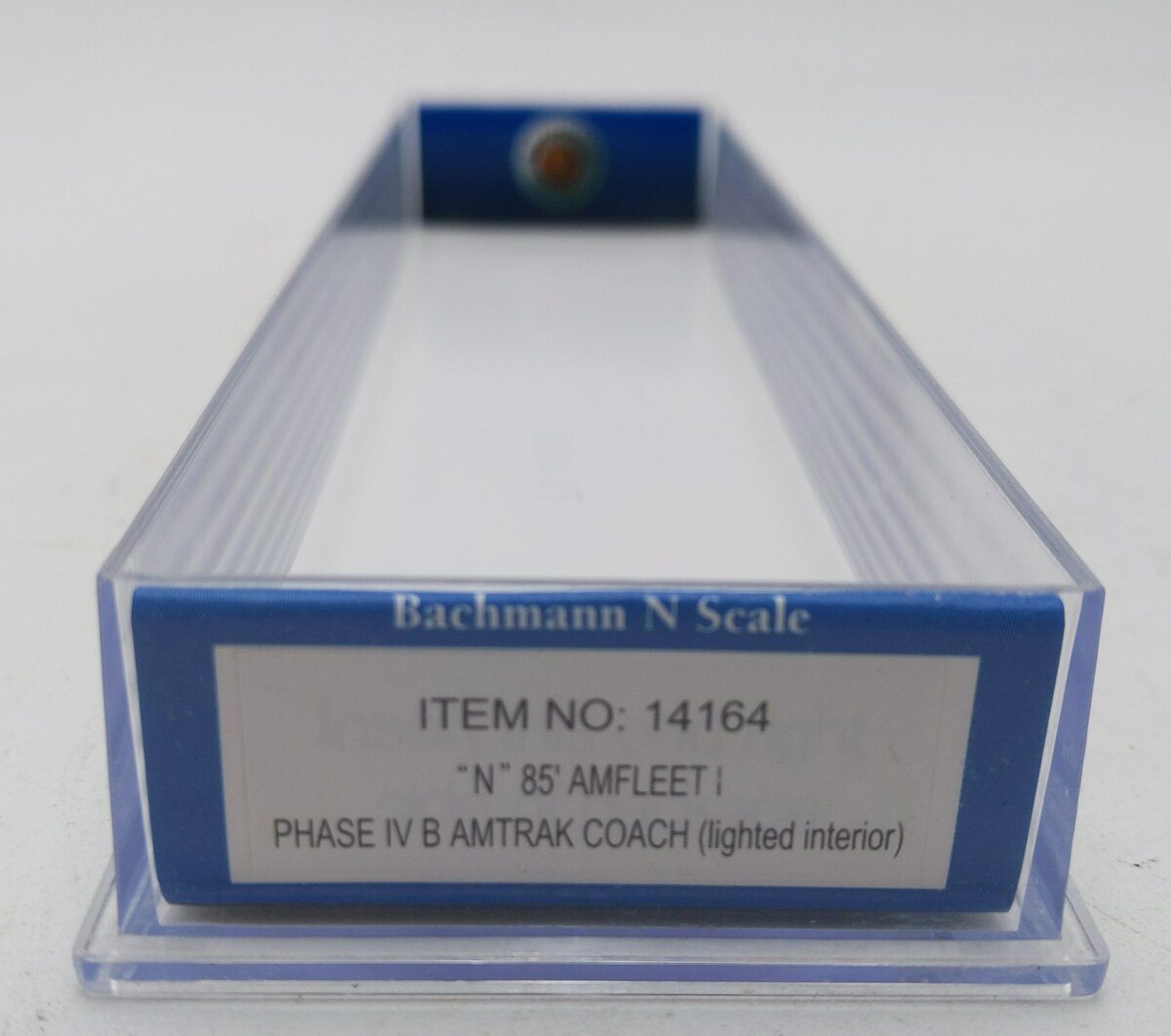 Bachmann 14164 N Amtrak Phase IV 85' Amfleet B Passenger Coach LN/Box