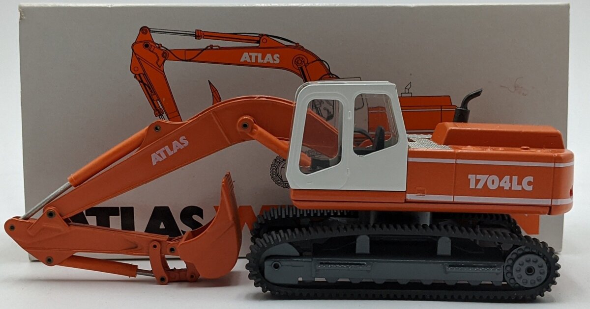 Conrad 2906 1:50 Atlas 1704LC Crawler Excavator NIB