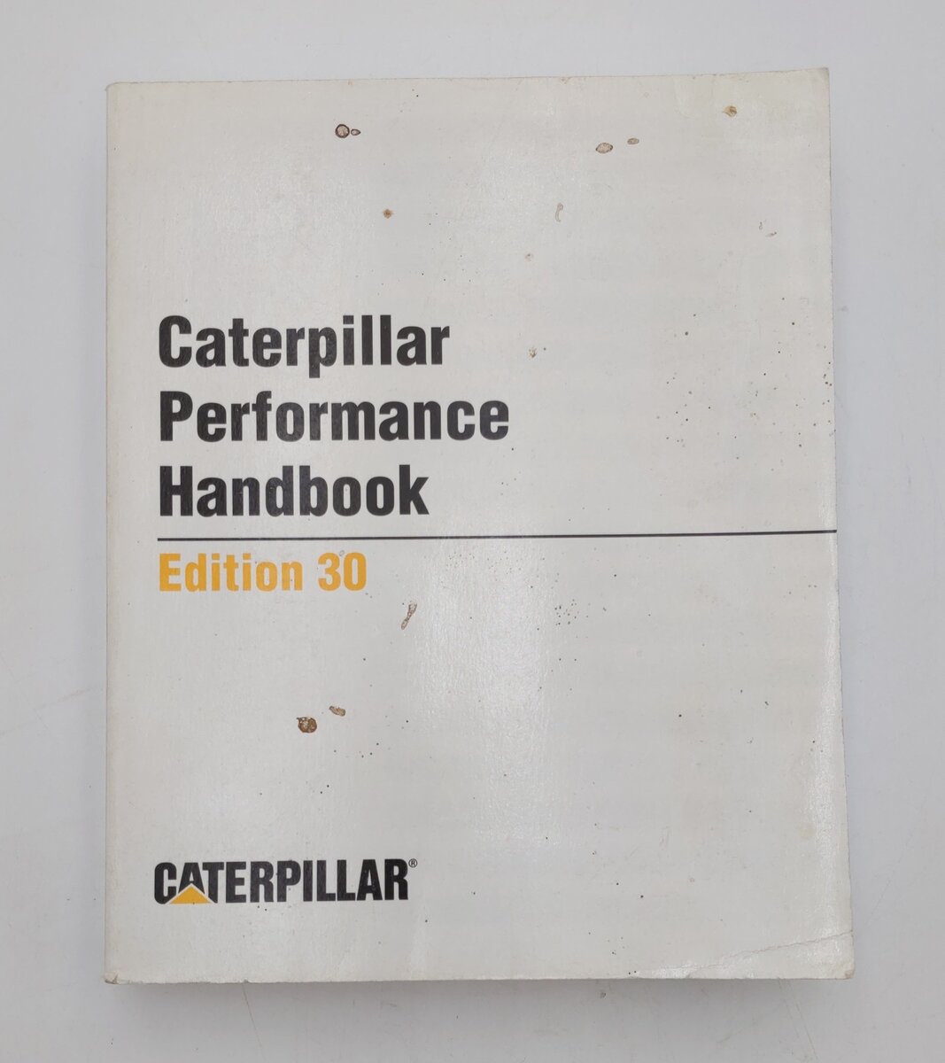 Caterpillar Performance Handbook Edition 30 By Caterpillar VG