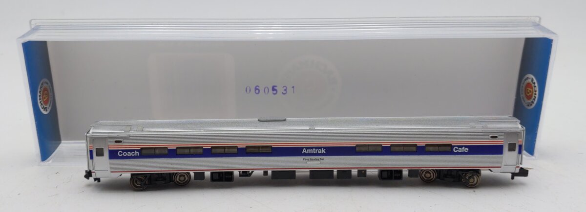 Bachmann 14165 N Amtrak Phase IV 85' Amfleet Passenger Cafe LN/Box