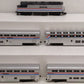 American Models Amtrak Superliner Phase 4 FP-40 S Gauge Diesel Train Set EX/Box