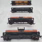 Tyco & Other HO Scale Assorted Tank Cars: 1245, 56656, 56555, 9876 [4] VG