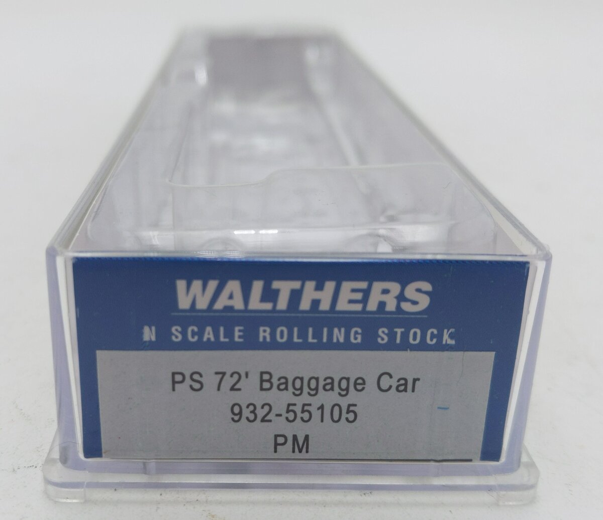 Walthers 932-55105 Pere Marquette 72' Pullman-Standard Fluted Side Baggage RTR LN/Box