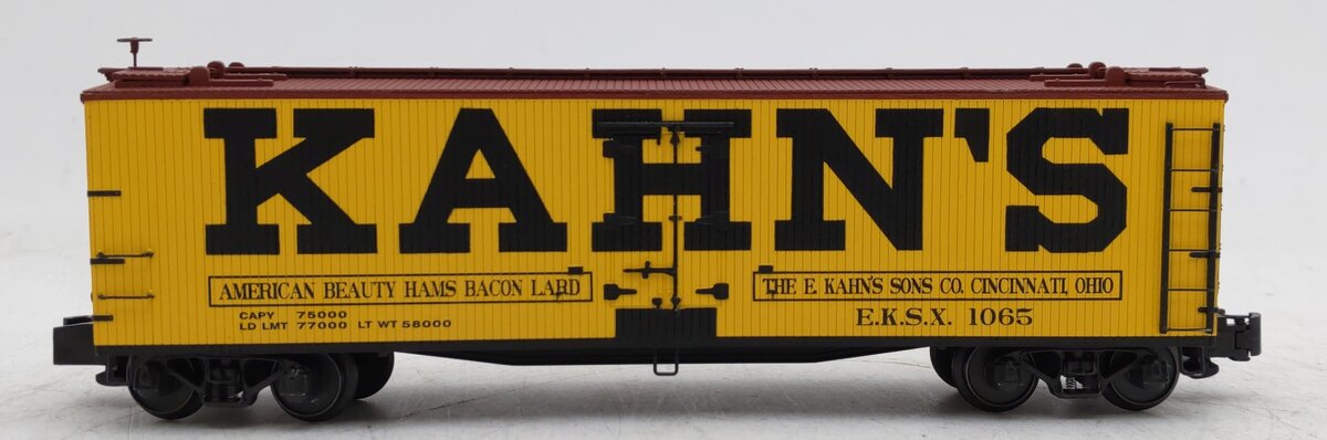 S-Helper 00611 S Gauge Kahn's Reeefer Car #1065 LN/Box