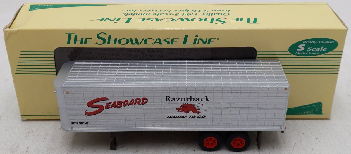 S-Helper 00201 S Scale Seaboard 35 Horizontal Corrugated Trailer EX/Box