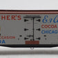 S-Helper 01513 S Gauge NXW Mother's Coca Refrigerated Boxcar #15634 LN/Box