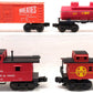 Lionel & Others O Gauge Assorted Freight Cars: 9040, 5416, 90299, 999970 [4] VG