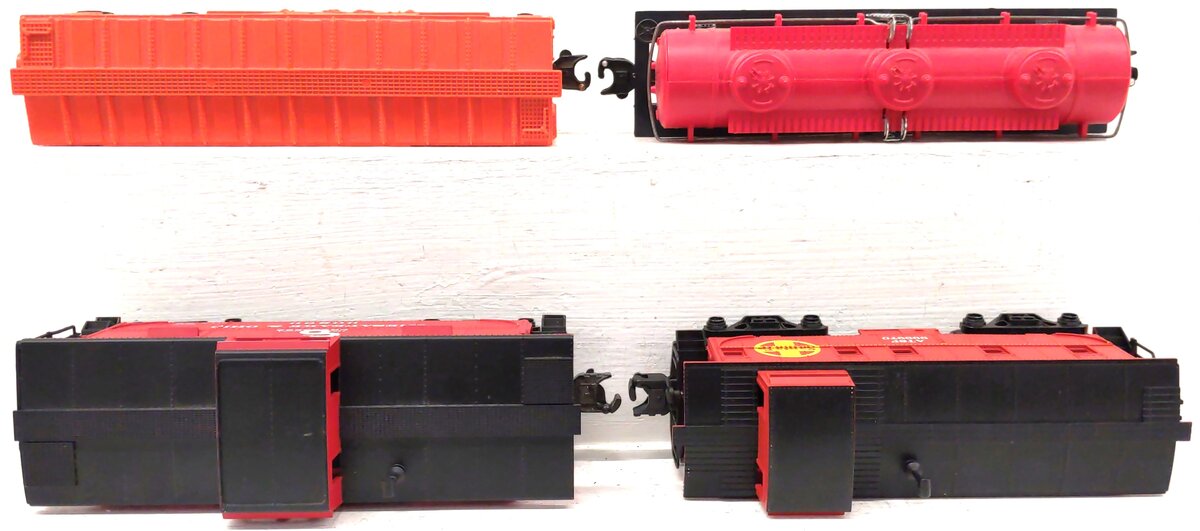 Lionel & Others O Gauge Assorted Freight Cars: 9040, 5416, 90299, 999970 [4] VG