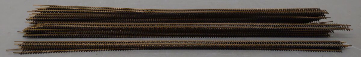 AHM HO Assorted Brass Custom Cut Track (27) VG