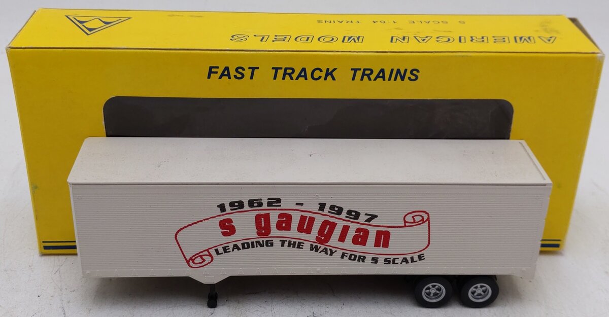 American Models S Scale 35th Anniversary S Gaugain 40' Semi-Trailer EX/Box