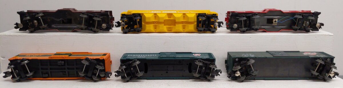 Lionel, UMD, & KMT Assorted O Gauge Freight Cars [6] VG