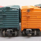 Lionel, UMD, & KMT Assorted O Gauge Freight Cars [6] VG