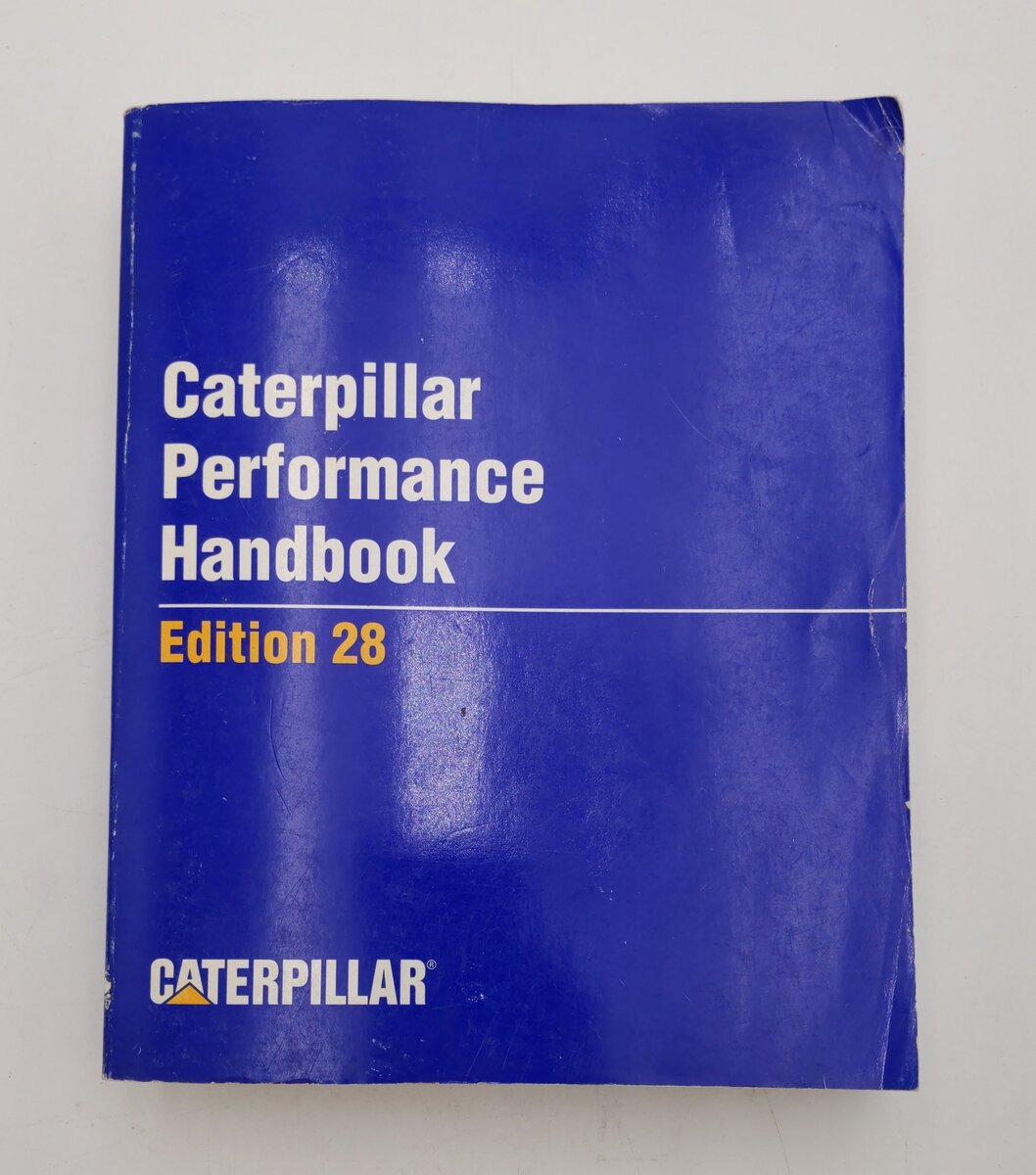 Caterpillar Performance Handbook Edition 28 By Caterpillar VG
