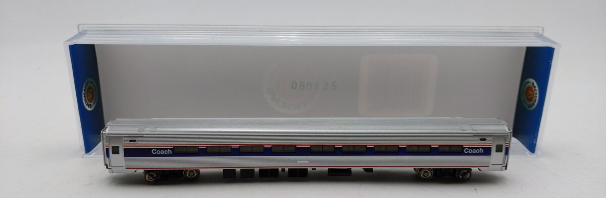 Bachmann 14164 N Amtrak Phase IV 85' Amfleet B Passenger Coach LN/Box