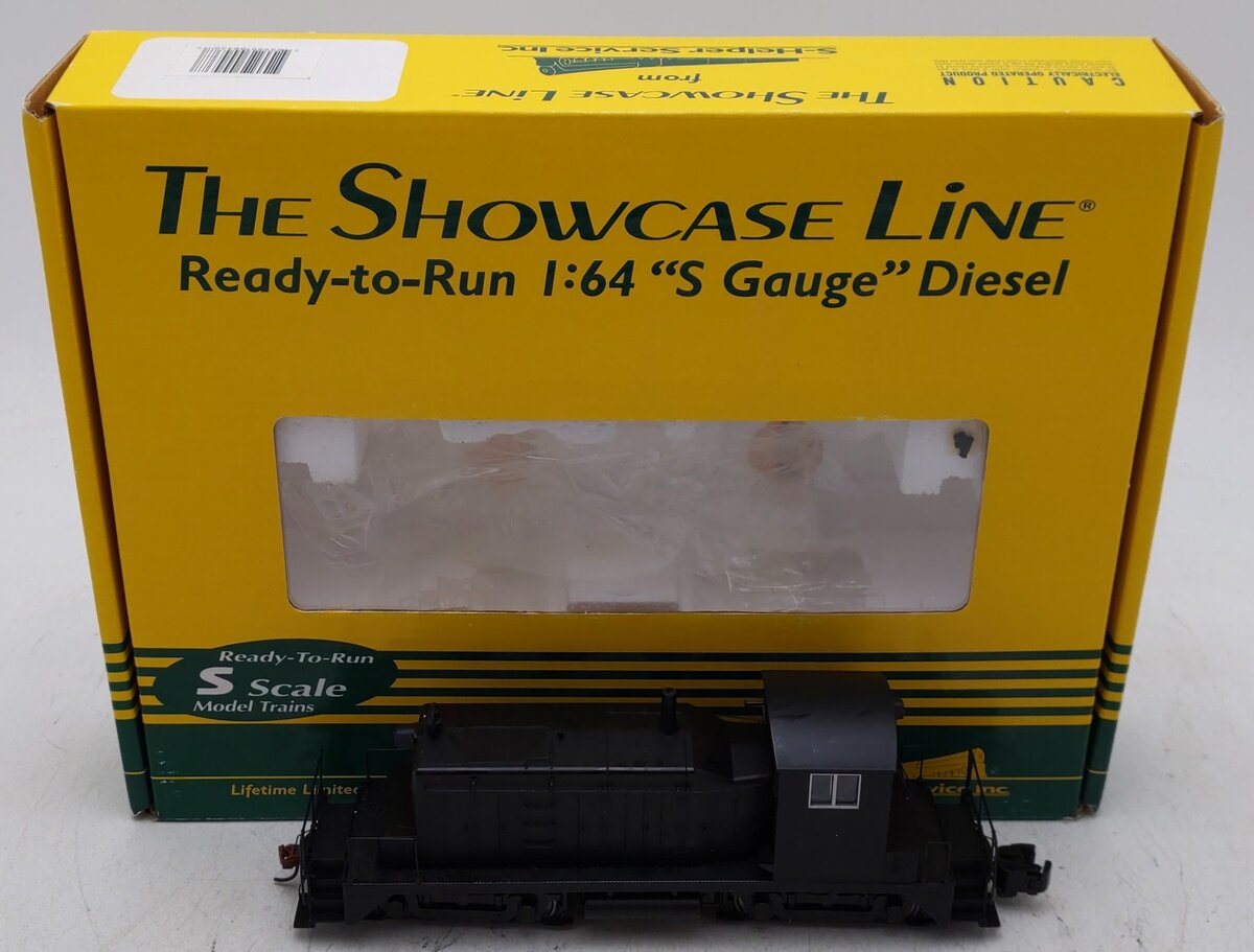 S-Helper 00438 S Gauge Unlettered SW1 Diesel Locomotive EX/Box