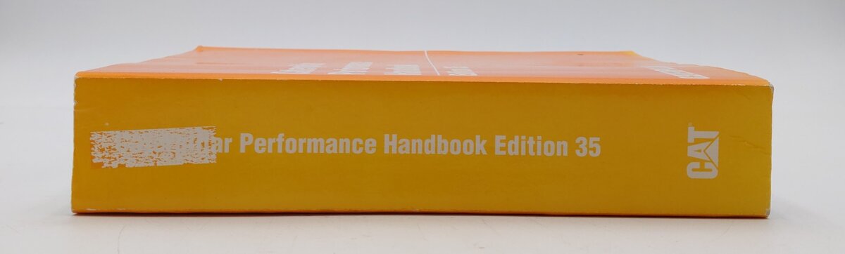 Caterpillar Performance Handbook Edition 35 By Caterpillar VG