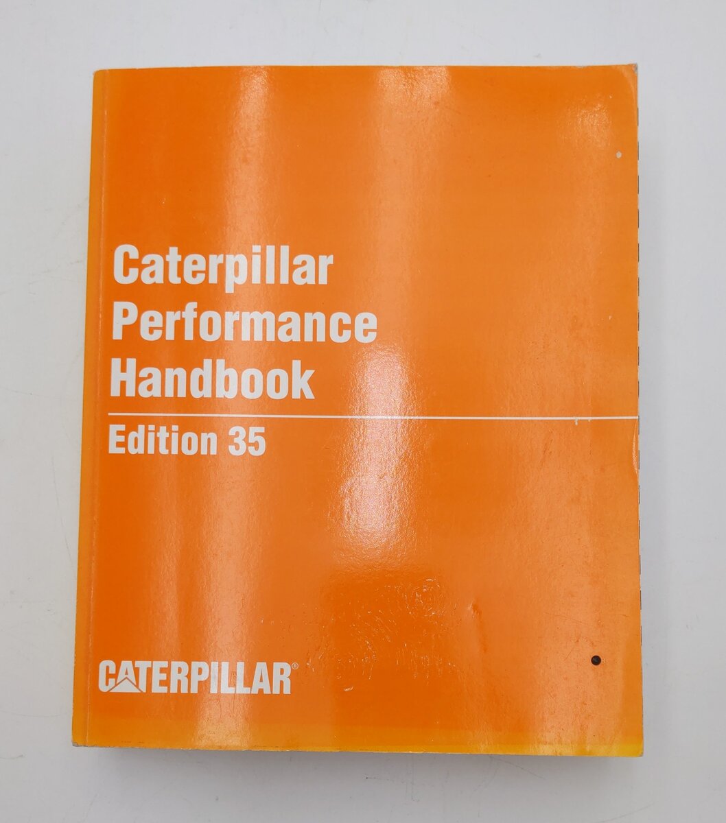 Caterpillar Performance Handbook Edition 35 By Caterpillar VG