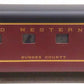 Lionel 6-19151 O Gauge Norfolk & Western "Sussex County" Duplex Roomette Car EX
