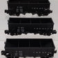 S-Helper 01296 S Gauge Central of New Jersey Hopper Carss (Set of 3) EX/Box