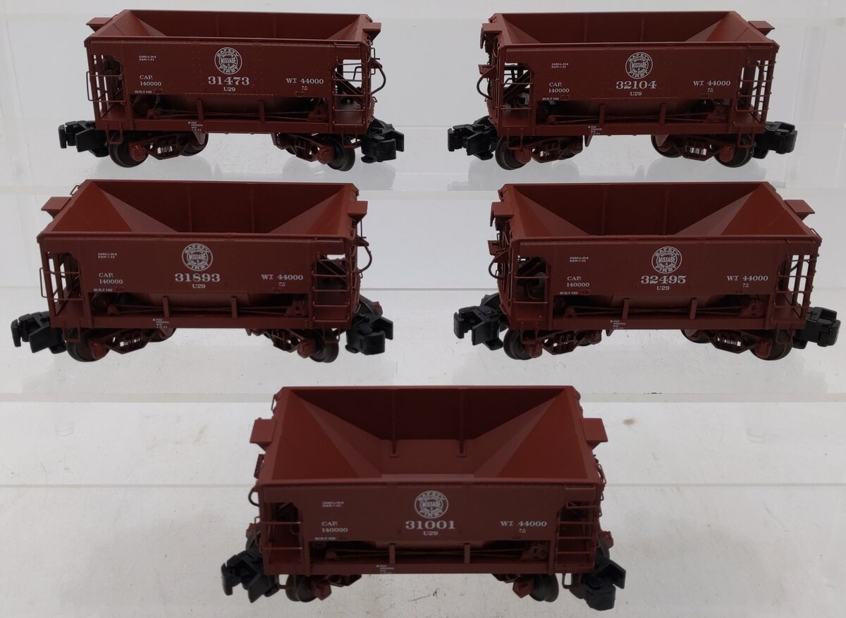 S-Helper 00726 S Duluth Missabe & Iron Range Hopper Freight Cars (Set of 5) EX/Box