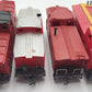 Bachmann & Other HO Scale ATSF Assorted Cabooses: 3851, 7240, 999851 [4] VG