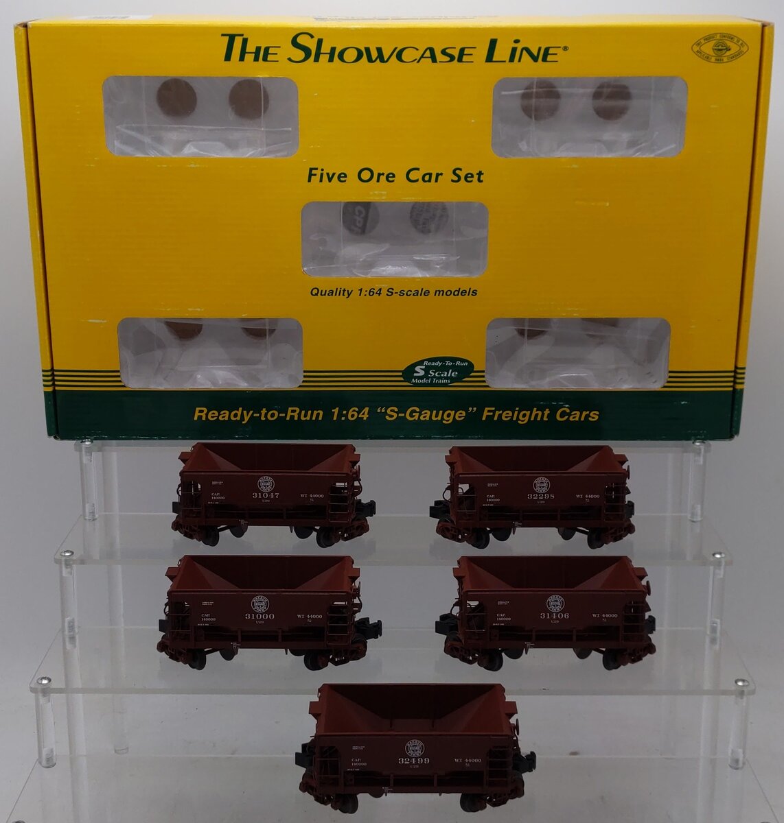 S-Helper 01402 S Duluth Missabe & Iron Range Hopper Freight Cars (Set of 5) LN/Box