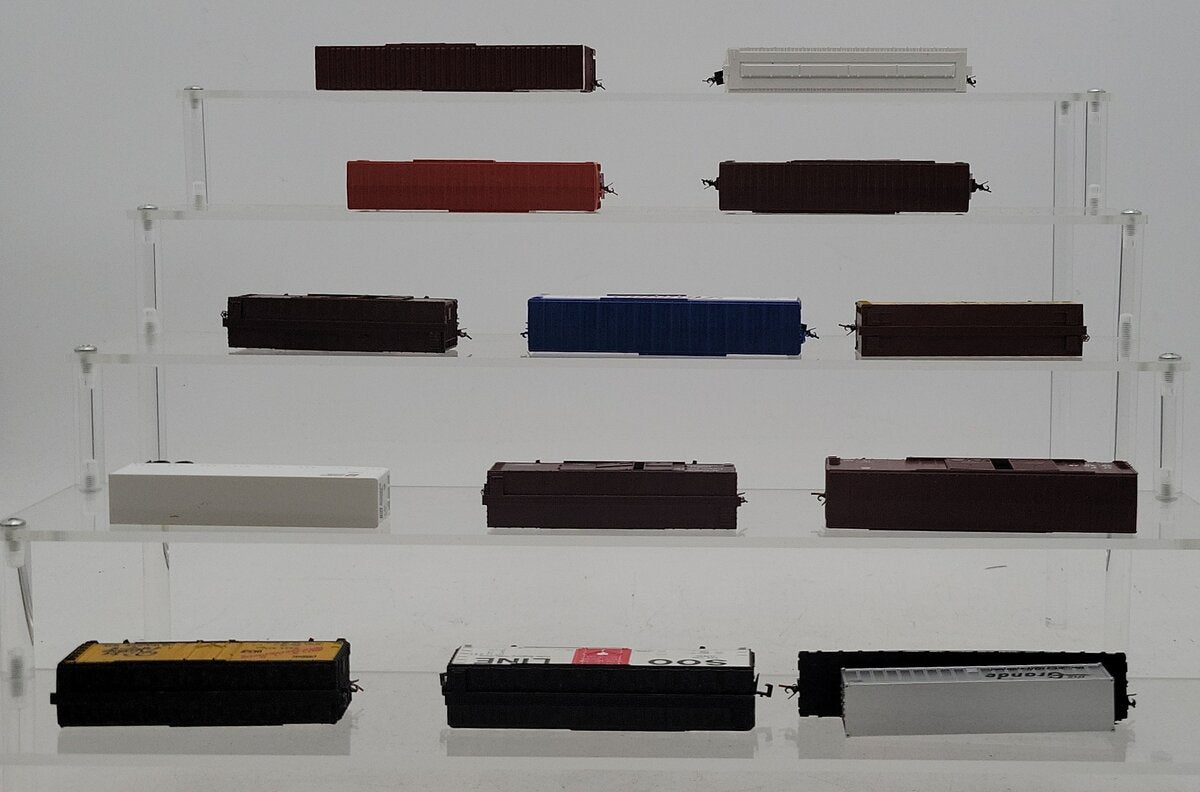 Micro-Trains N Scale Assorted Freight Cars [12] EX/Box
