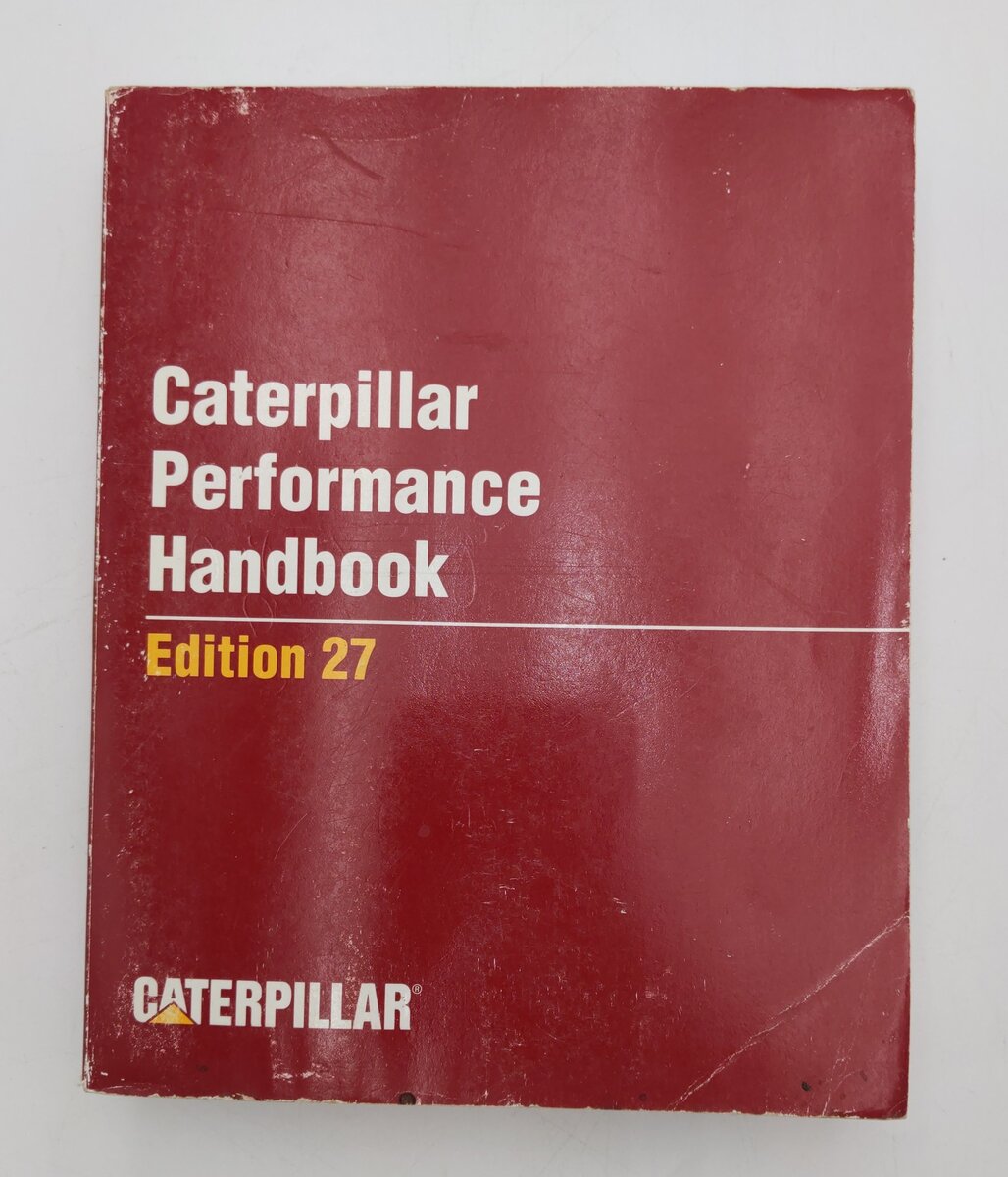 Caterpillar Performance Handbook  Edition 27 By Caterpillar VG