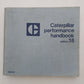 Caterpillar Performance Handbook Edition 18 By Caterpillar VG