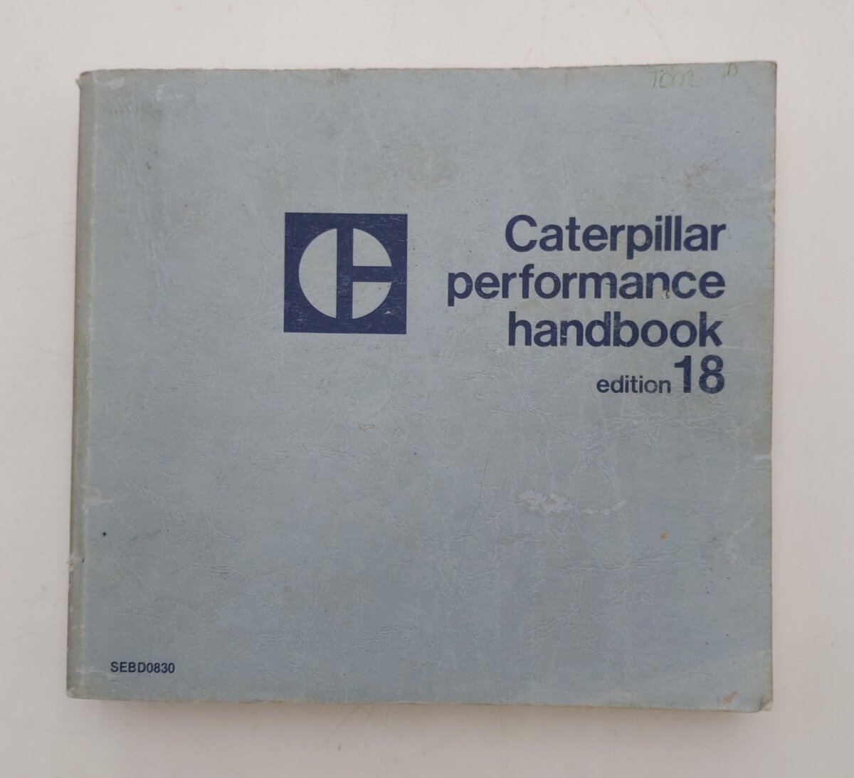 Caterpillar Performance Handbook Edition 18 By Caterpillar VG