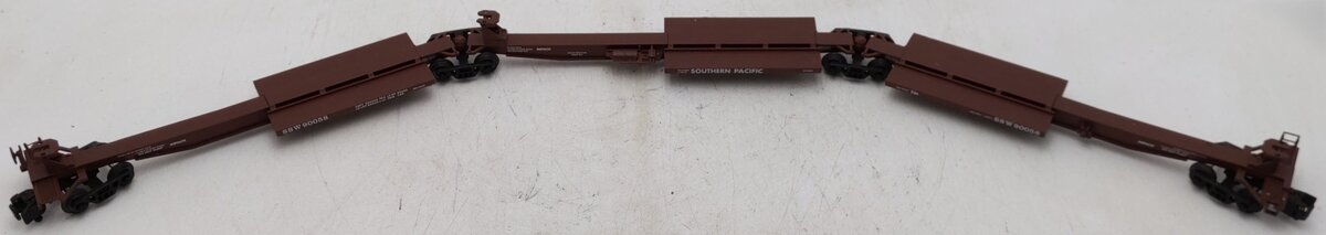 American Models S Scale St. Louis & Southwestern 3-Unit Spine Car #90058 EX