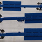 American Models S Scale Conrail 3-Unit Spine Car #730006 EX