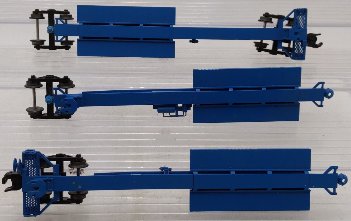 American Models S Scale Conrail 3-Unit Spine Car #730006 EX