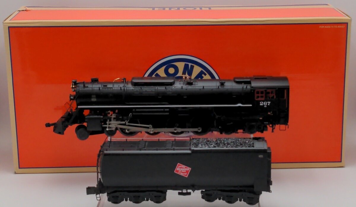 Lionel 6-11230 O Gauge Milwaukee Road S-3 Steam Locomotive & Tender #267 wLEGACY EX/Box