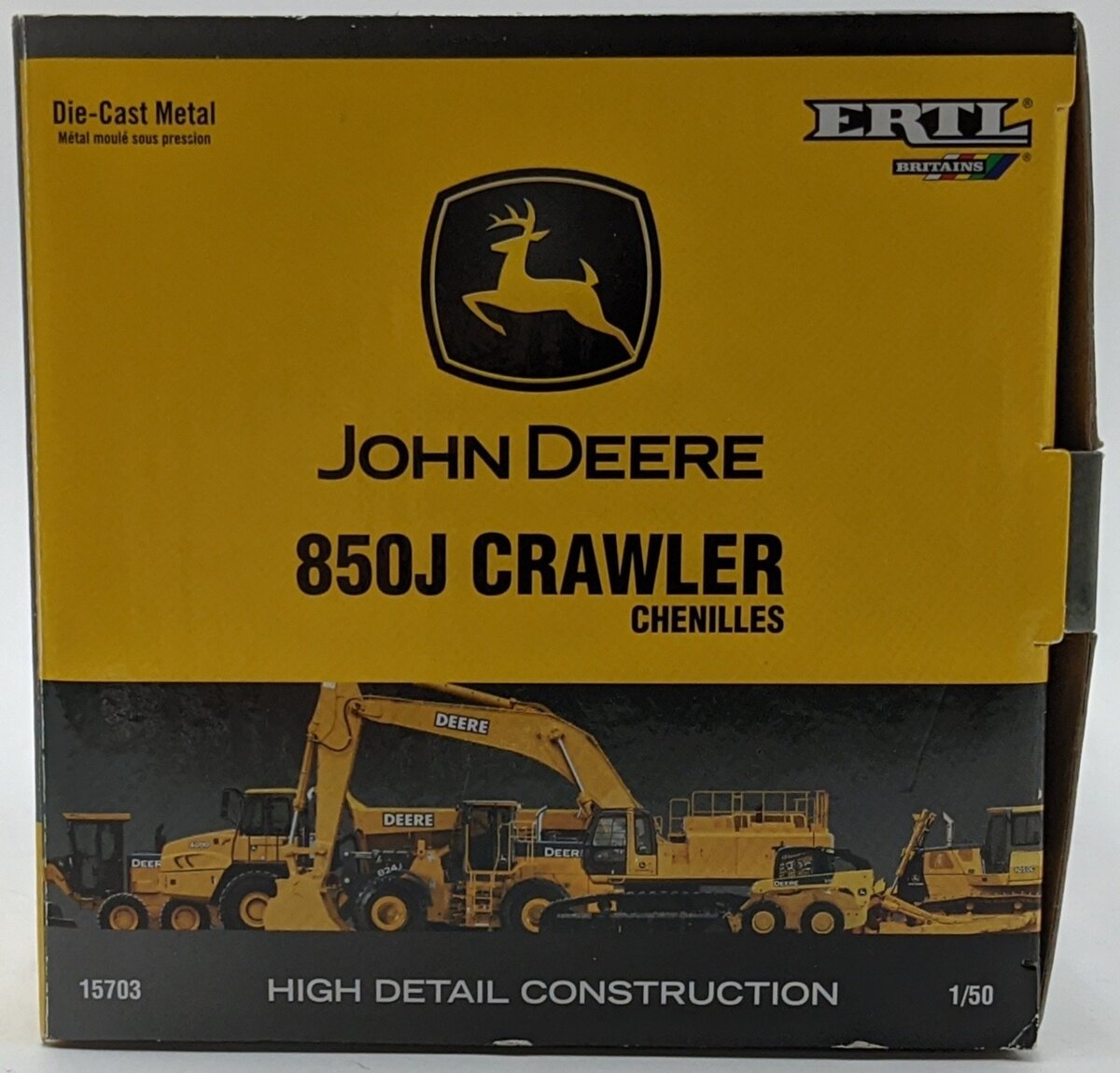 Ertl 15703 1:50 John Deere 850J Crawler Dozer NIB