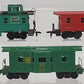 Bachmann & Other HO Scale Assorted Cabooses: 645, 478281, 0837, 33519 [5] VG