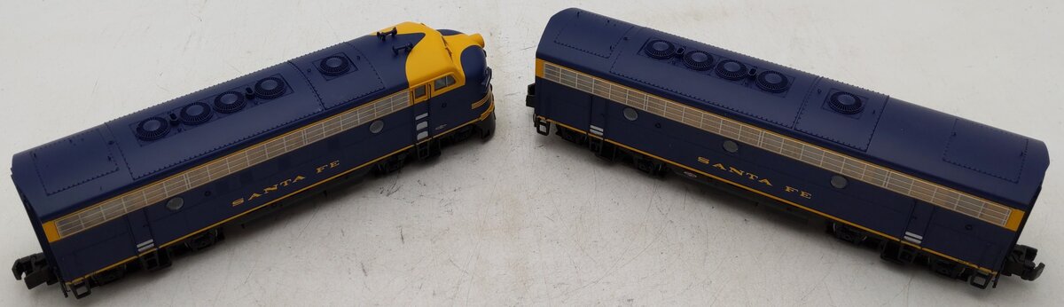S-Helper 00930X S AT&SF F-7 AB Diesel Locomotive Set #206 EX/Box