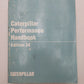 Caterpillar Performance Handbook Edition 34 By Caterpillar VG
