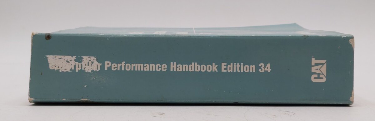 Caterpillar Performance Handbook Edition 34 By Caterpillar VG