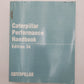 Caterpillar Performance Handbook Edition 34 By Caterpillar VG