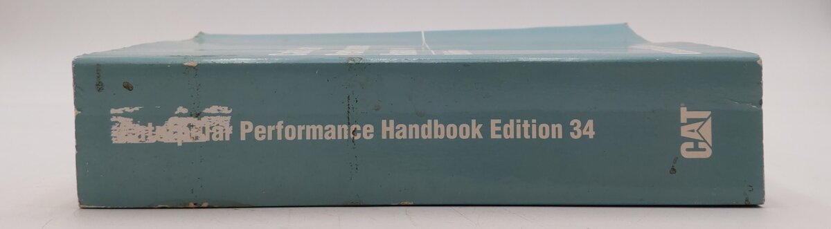 Caterpillar Performance Handbook Edition 34 By Caterpillar VG