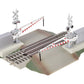 Lionel 6-12062 O Grade Crossing With Gates & Flashers EX/Box